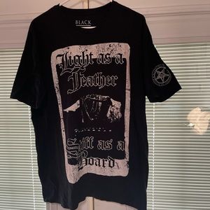 Blackcraft Cult Light as a Feather Stiff as a Board t shirt